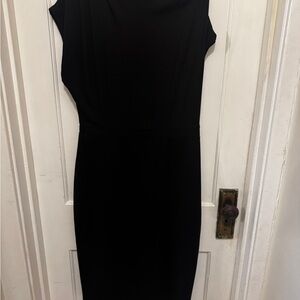 Express Classic Black Midi Dress